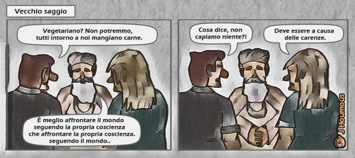 Vecchio saggio - meme