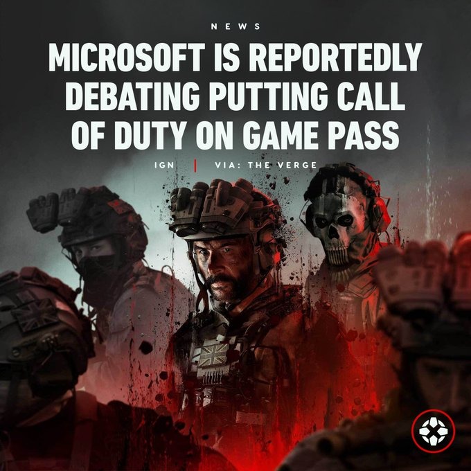Call of DUty on Game pass - meme
