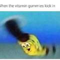 I once over dosed on vitamins and puked everywhere