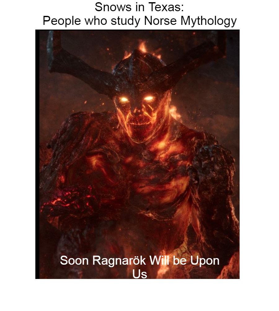 Ragnarök is coming Bitches - meme