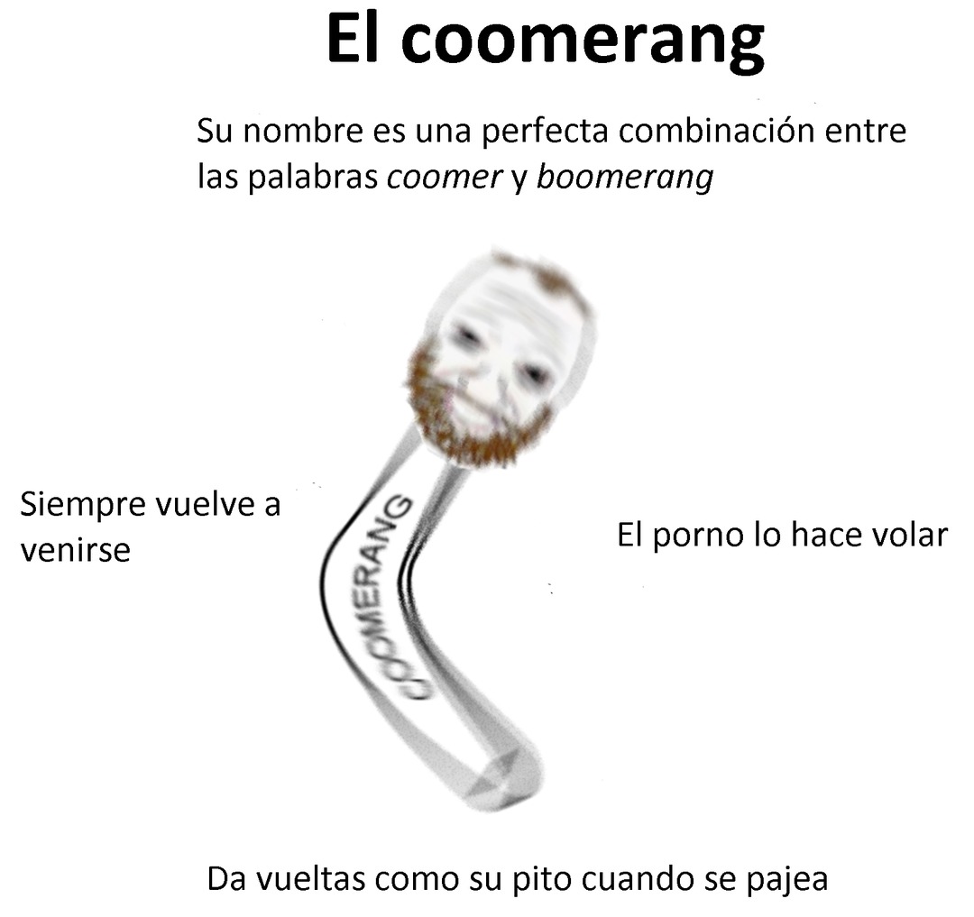 El coomerang - meme