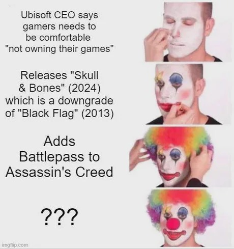 Ubisoft decisions - meme