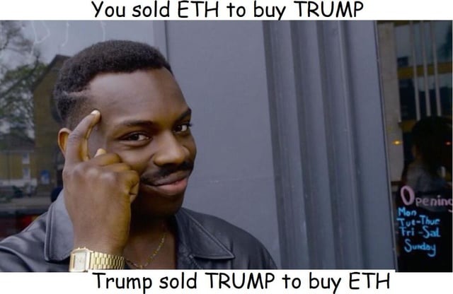 Trump meme coin meme