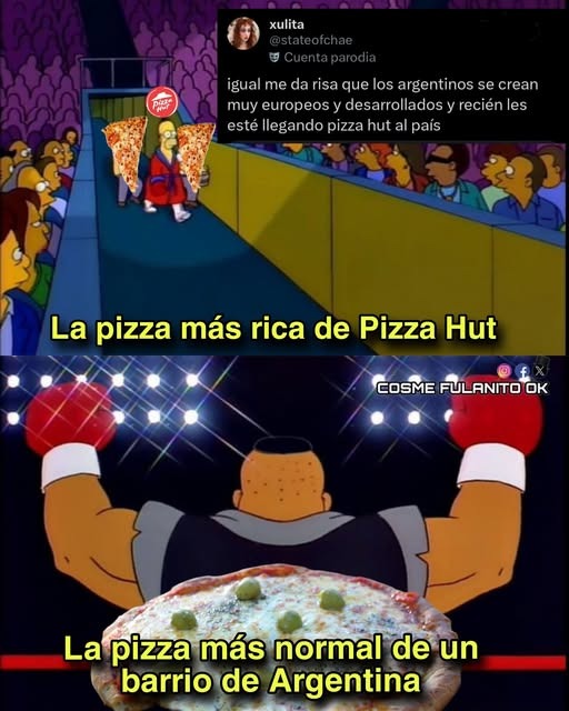pizza argentina - meme