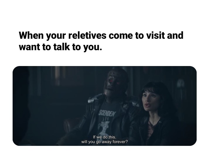 Relatives - meme
