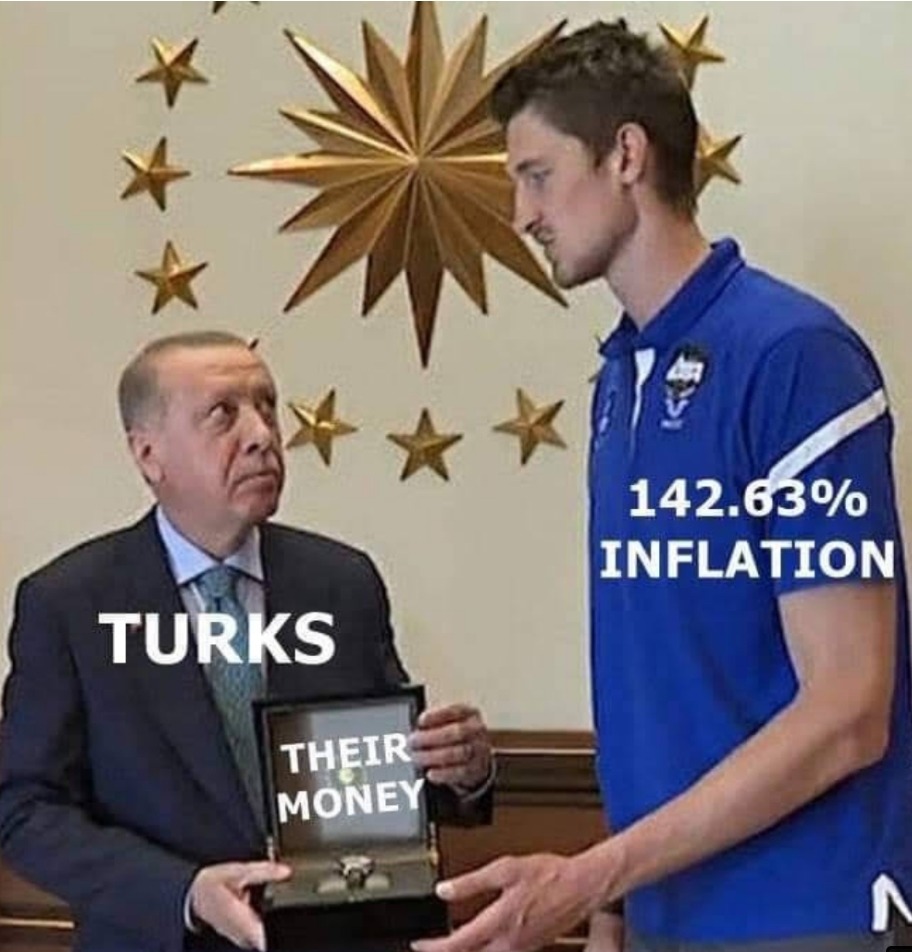 Turkey right now - meme