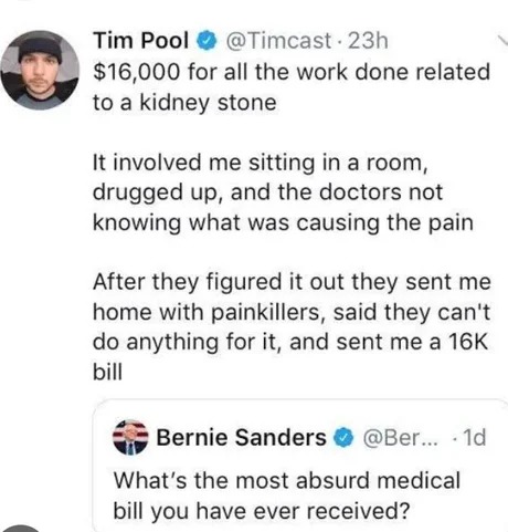What's the most absurd medical bill you have ever received? - meme