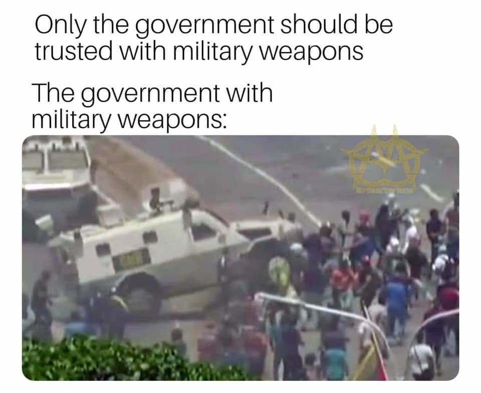 Trust the govt bro - meme