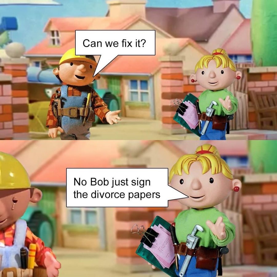 No, we can't :( - meme