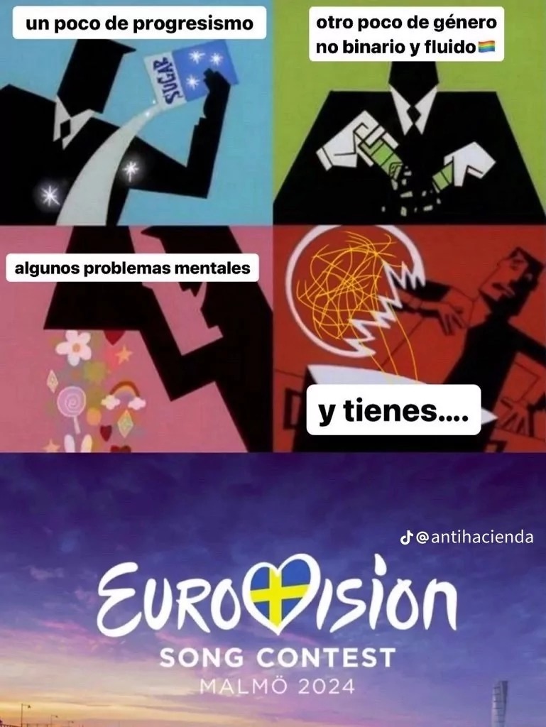 Eurovision es kgada - meme