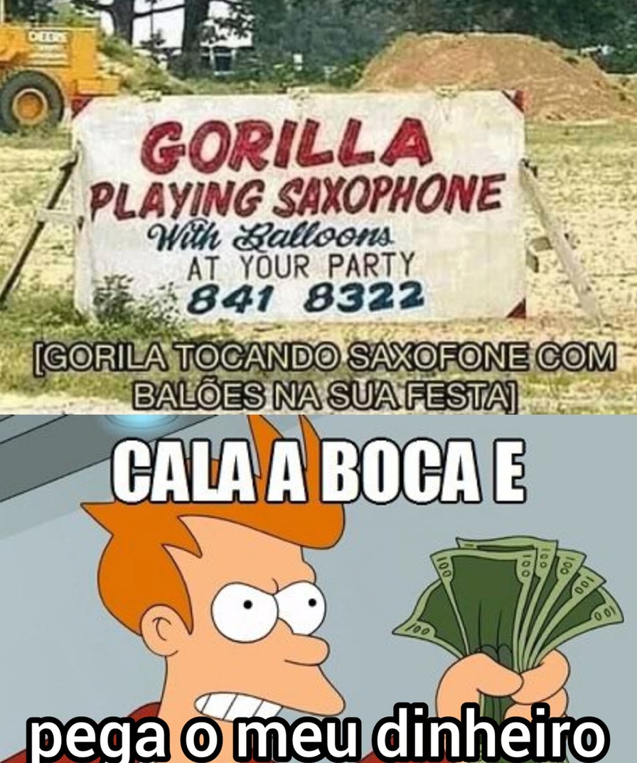 Gorila Saxofonista - meme