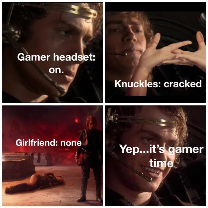 Gamer time - meme