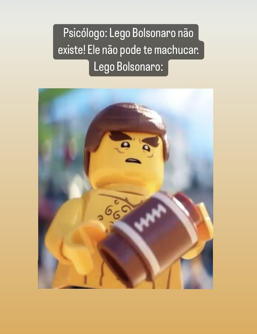 Lego Bolsonaro - meme