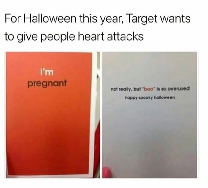 Spooky target - meme