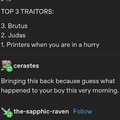 Goddammit Brutus not AGAIN...