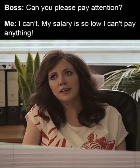 Can you please say attention - meme