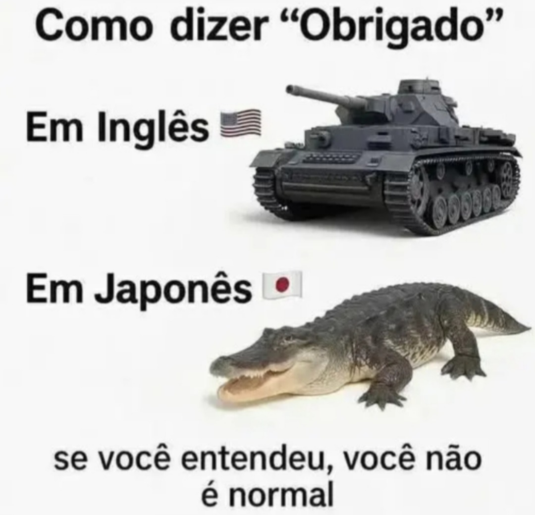 Obrigado - meme