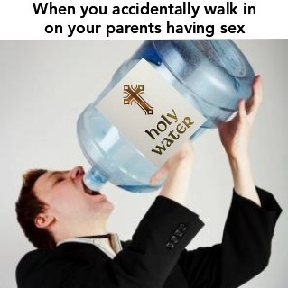 Holy Water Meme