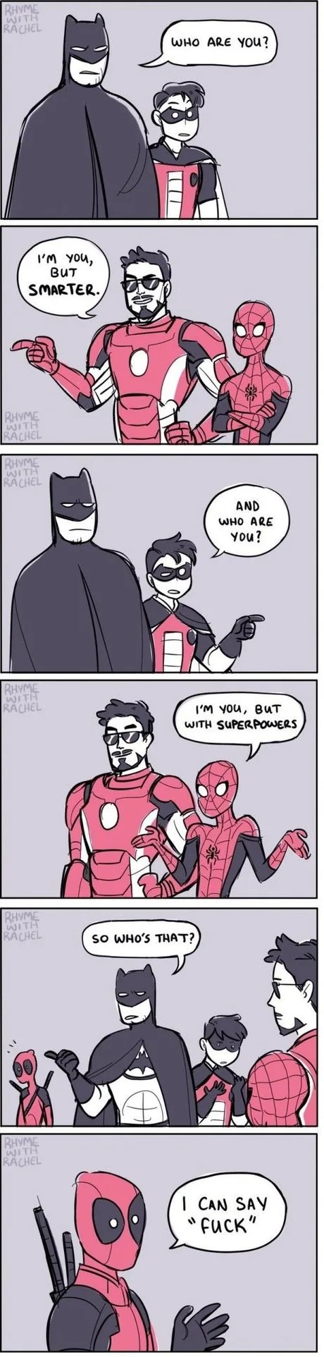 The superheros - meme