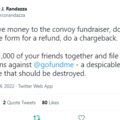 GoFundMe has made enemies of all the People.