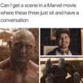 i would watch that Marvel movie