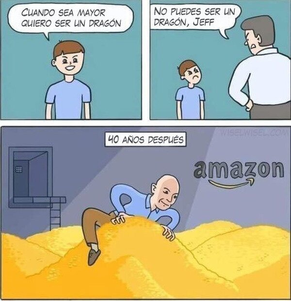 Meme de Jeff Bezos