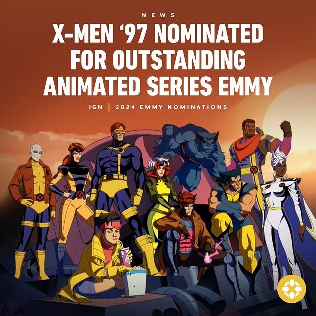 X-Men 97 emmy nomination - meme