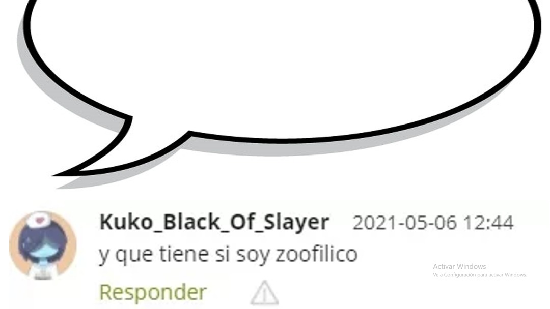 Un globo de texto que hice pq estaba aburrido, lo voy a usar como sticker de wsp :yaoming: - meme
