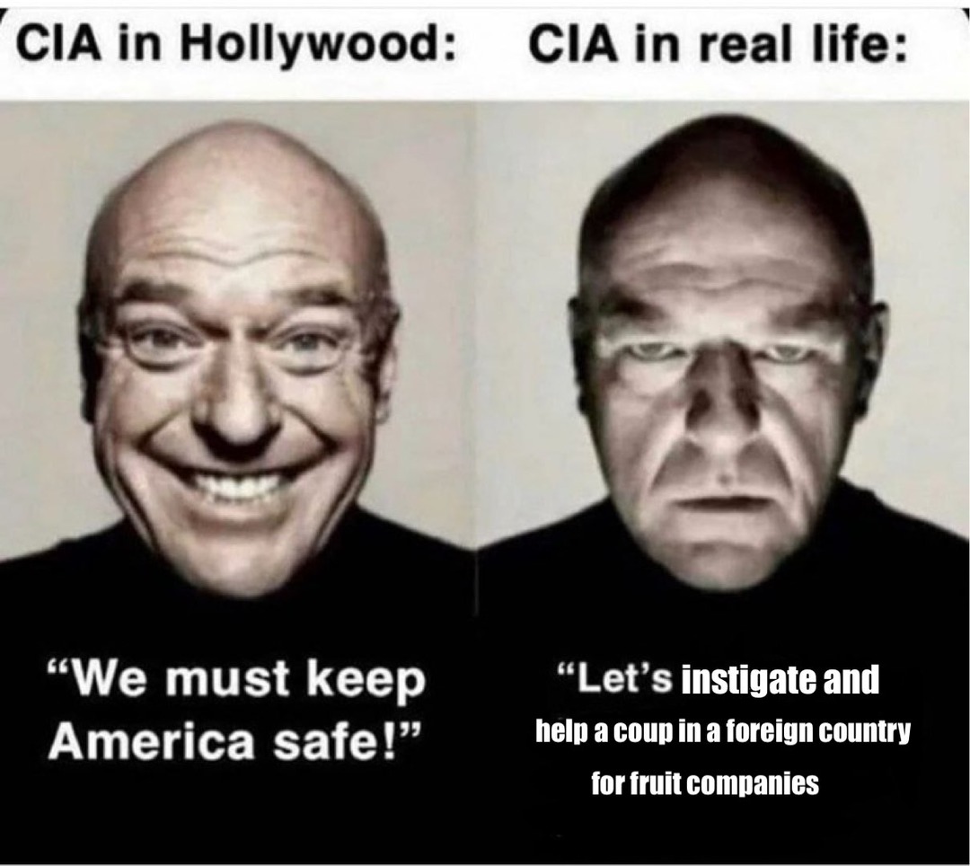 CIA be like - meme