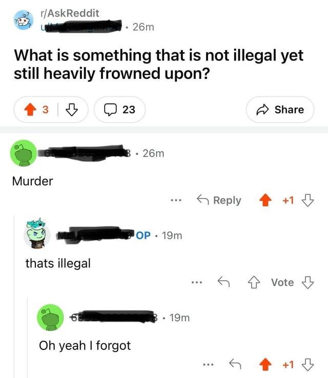 That's illegal - meme