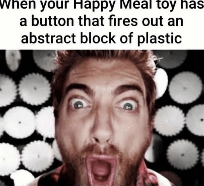 last comment gets the best happy meal toy - meme