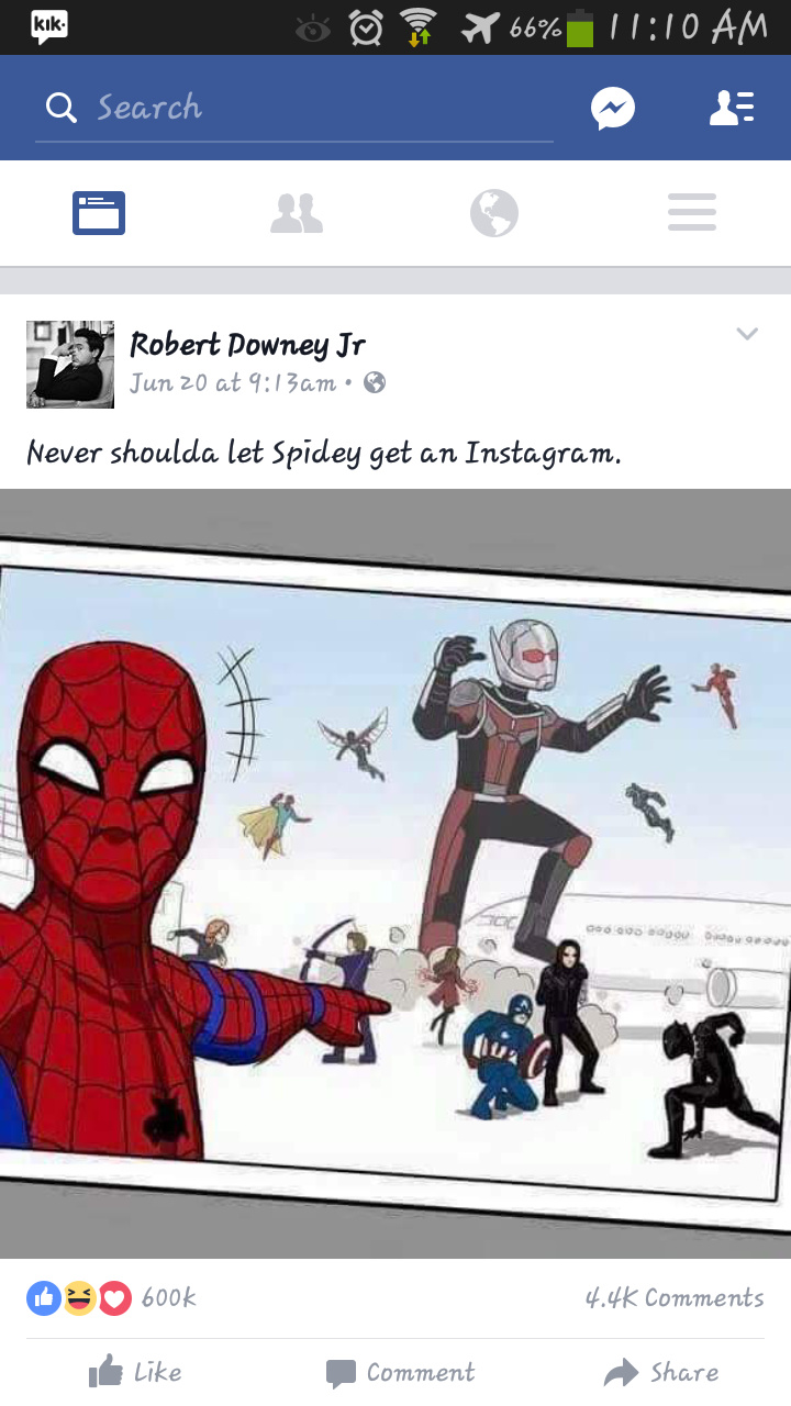 Team Spiderman - meme