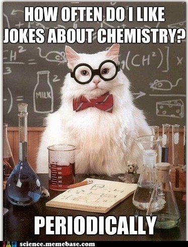 Do we have chemistry between us? - meme