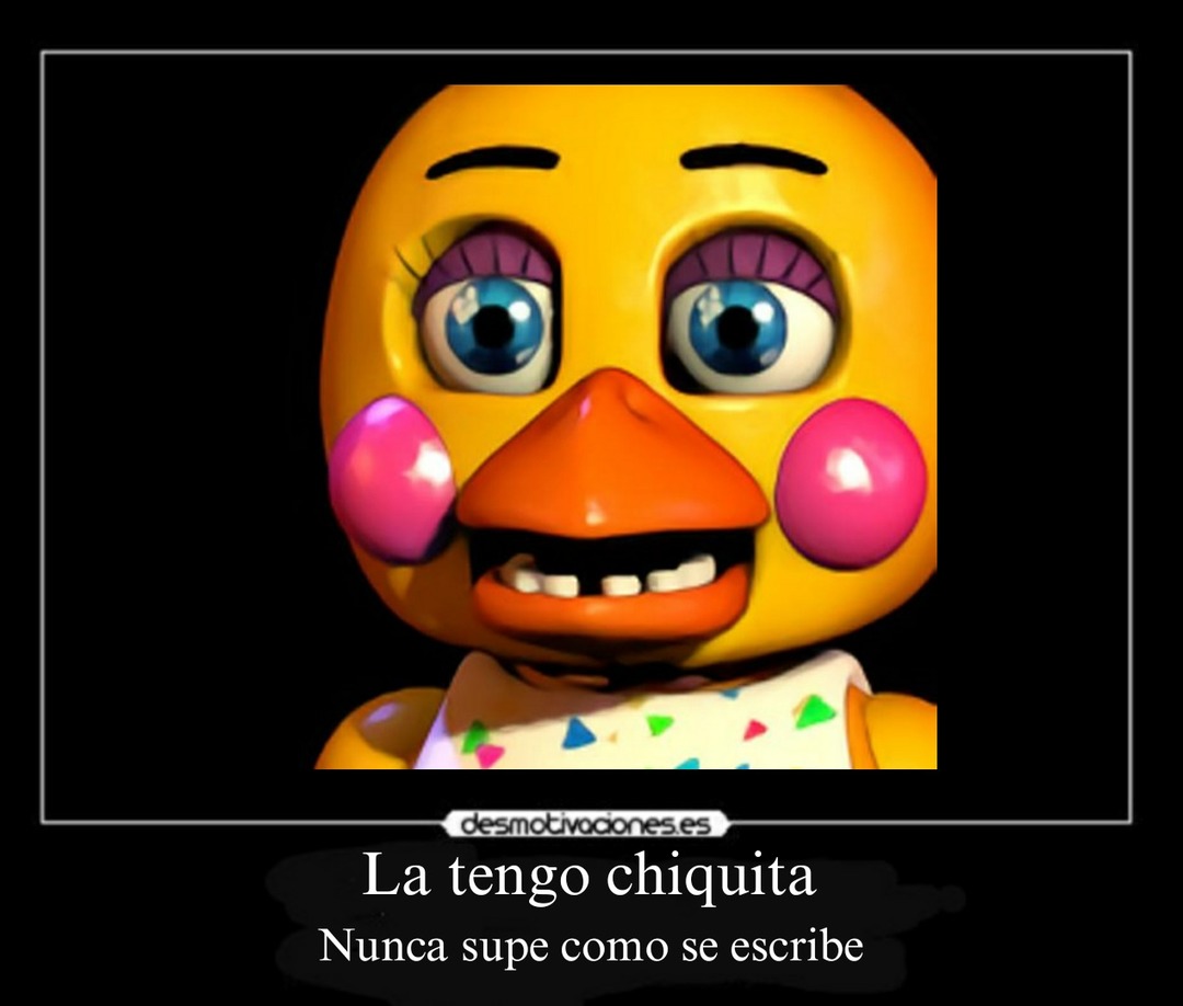 La tengo chiquita - meme