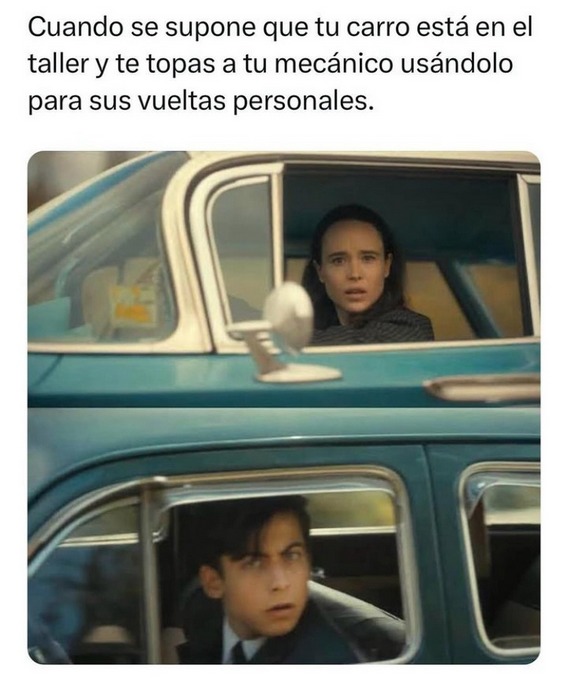 vehículo - meme