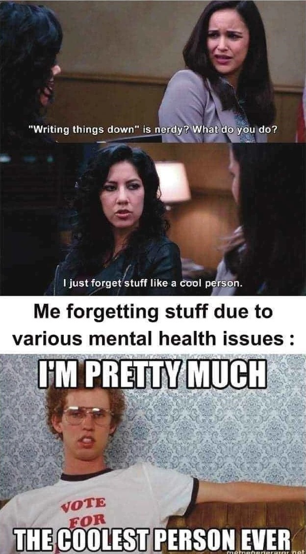 I like taking notes always - meme