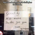 Sushiplace closed down