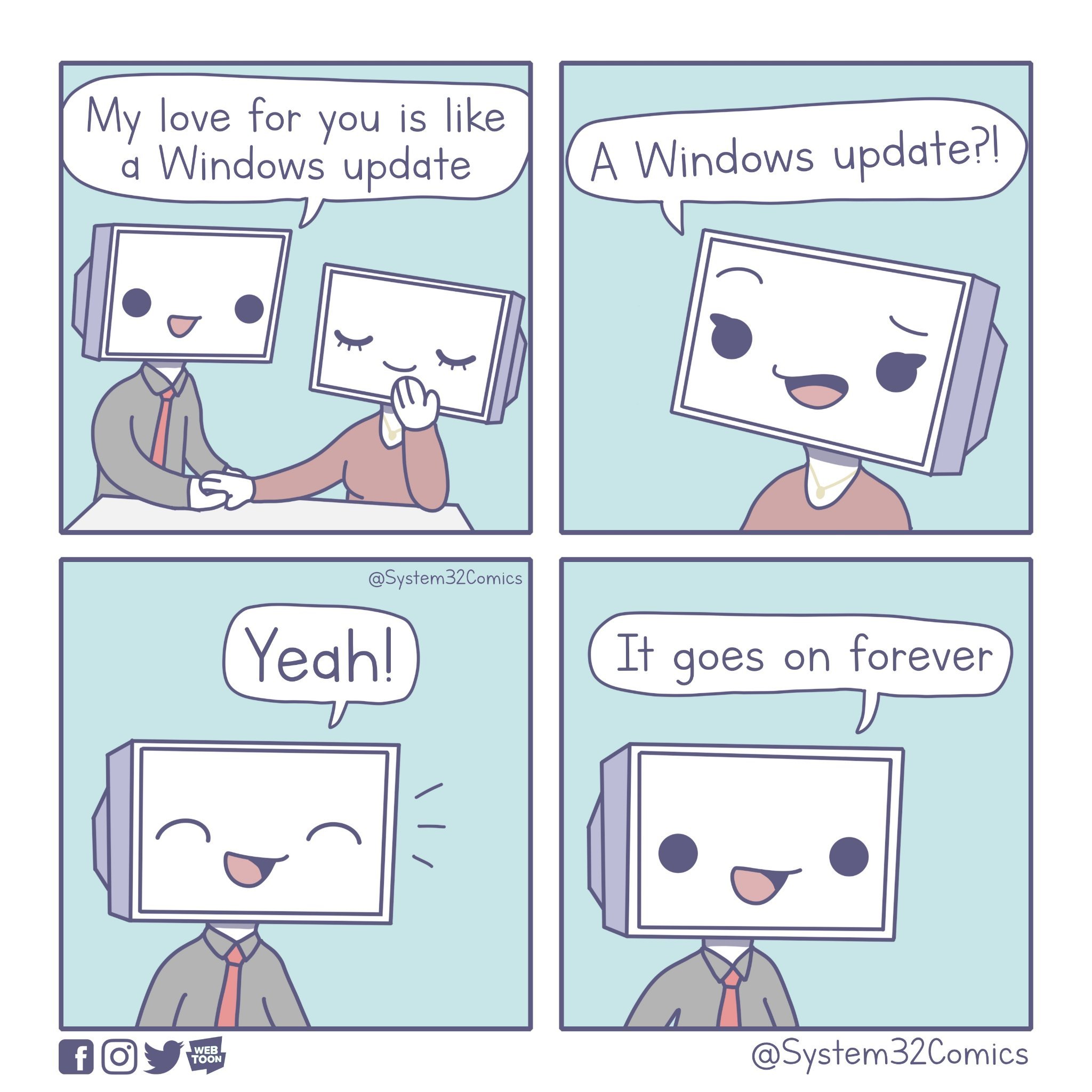 Windows update - meme