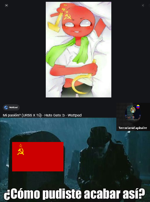 Es difícil aceptar que una nación fuerte y difícil de conquistar sea arruinada por niñas de 13 años (si preguntan donde encontré esto busqué "URSS" en Google Imágenes) - meme