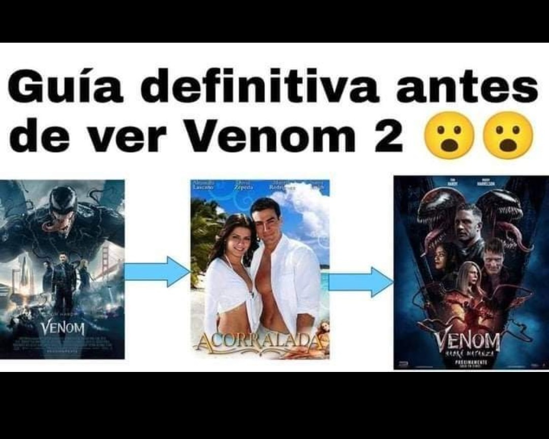 Memes de cine, no 85 Venom guia
