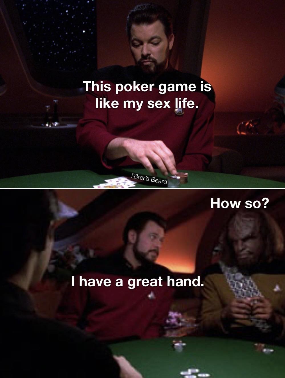 Poker - meme