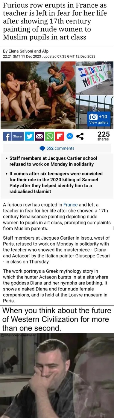 France teacher news - meme