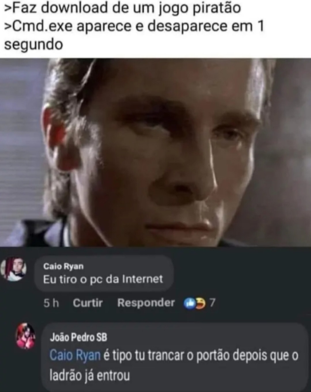 Jogo Pirata - meme