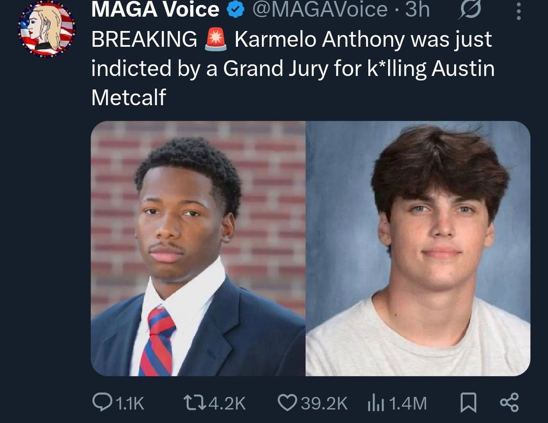Karmelo Anthony indicted in shock grand jury ruling - meme