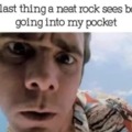 Awww yeah shiny rock