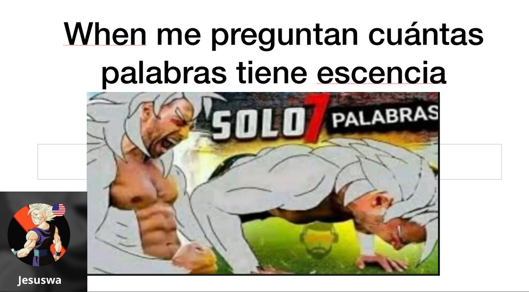 Escencia nenazas :tablos: - meme