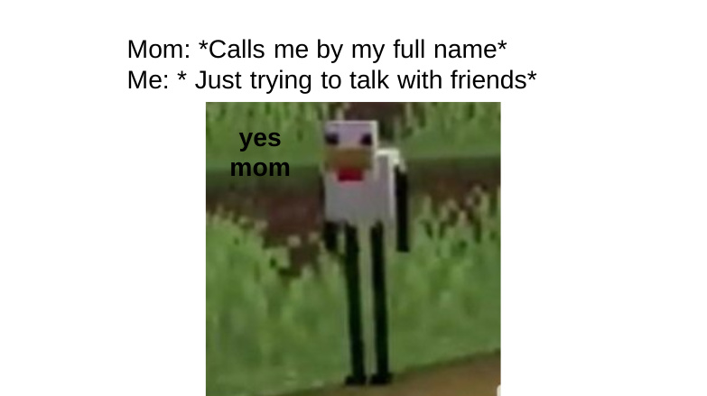 yes mom - meme