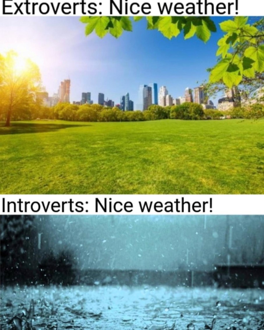 Nice weather - meme