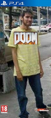 el nuevo juego de doom se ve raro - meme