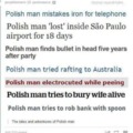 Polish man = Florida man of Europe